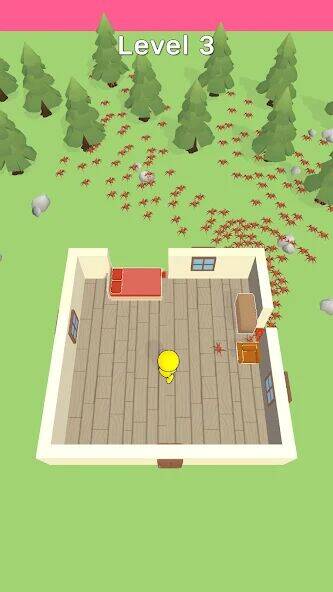 Скачать взломанную Block Them: Жуки, защита дома [Много денег] MOD apk на Андроид