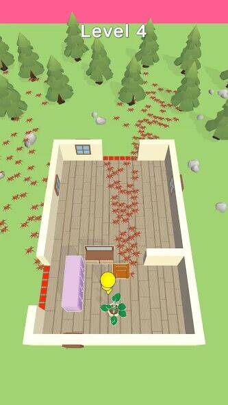 Скачать взломанную Block Them: Жуки, защита дома [Много денег] MOD apk на Андроид