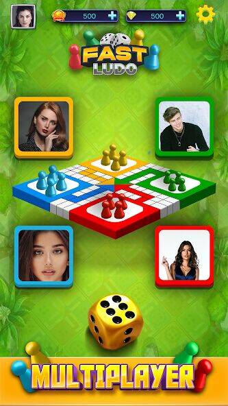 Скачать взломанную Multiplayer Dice Ludo Games [Мод меню] MOD apk на Андроид