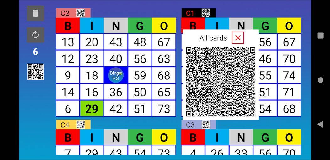Скачать взломанную Bingo RS Cards [Бесплатные покупки] MOD apk на Андроид