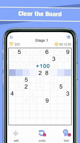 Скачать взломанную Match Ten - Relax Number Game [Бесплатные покупки] MOD apk на Андроид