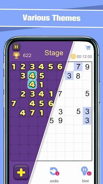 Скачать взломанную Match Ten - Relax Number Game [Бесплатные покупки] MOD apk на Андроид
