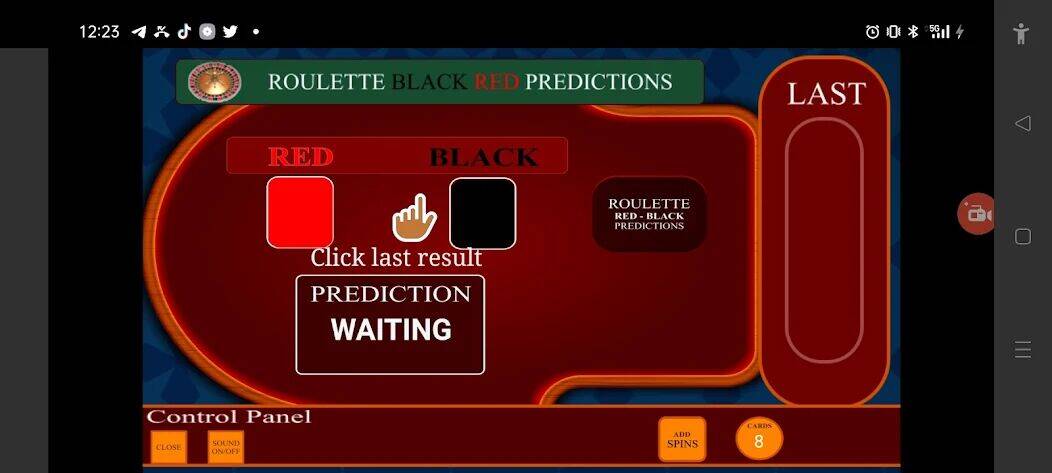Скачать взломанную Roulette Black Red Calculator [Много денег] MOD apk на Андроид