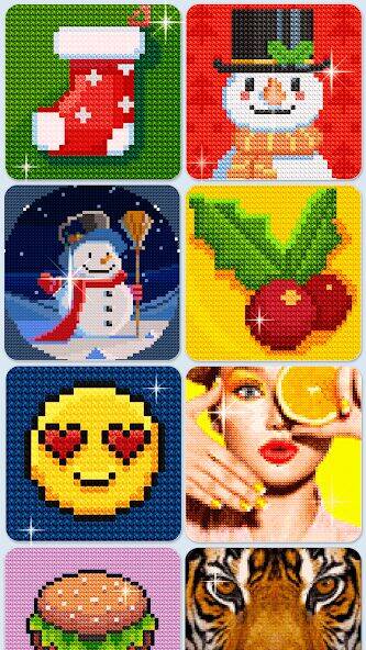 Скачать взломанную Diamond Painting by Number [Бесплатные покупки] MOD apk на Андроид