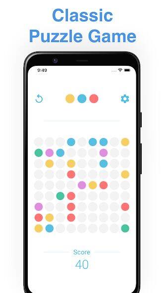 Скачать взломанную Color Lines [Бесплатные покупки] MOD apk на Андроид