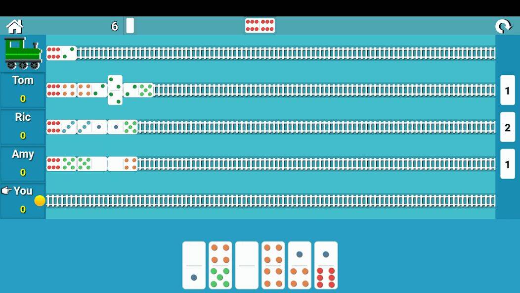 Скачать взломанную Train Dominoes [Много денег] MOD apk на Андроид
