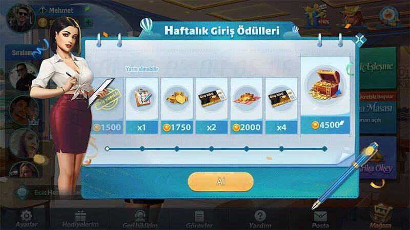 Скачать взломанную 101 Okey VIP [Бесплатные покупки] MOD apk на Андроид