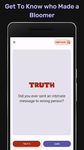 Скачать взломанную Truth Or Dare - Party Game B-) [Много денег] MOD apk на Андроид