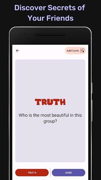 Скачать взломанную Truth Or Dare - Party Game B-) [Много денег] MOD apk на Андроид