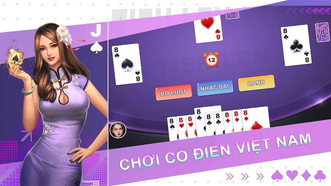 Скачать взломанную Tiến Lên Lá Nam [Мод меню] MOD apk на Андроид