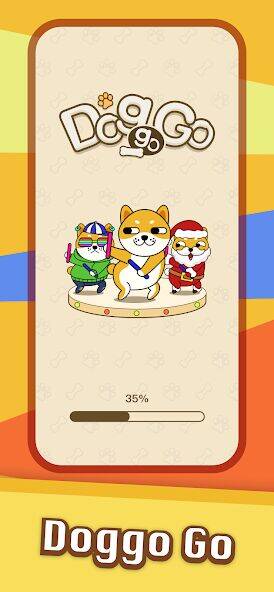 Скачать взломанную Doggo Go - Meme, Match 3 Tiles [Бесплатные покупки] MOD apk на Андроид