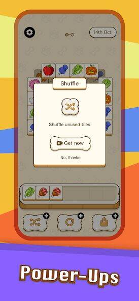 Скачать взломанную Doggo Go - Meme, Match 3 Tiles [Бесплатные покупки] MOD apk на Андроид