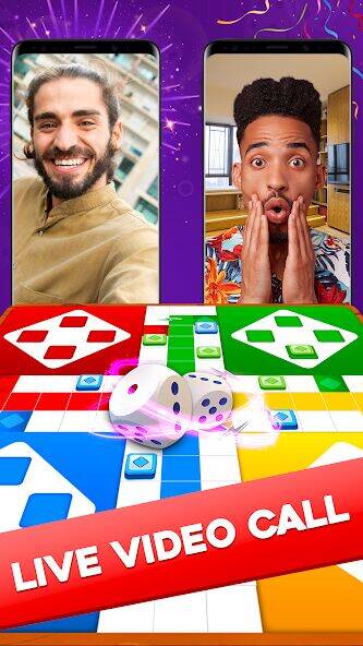 Скачать взломанную Ludo Lush-Game with Video Call [Много денег] MOD apk на Андроид