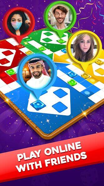 Скачать взломанную Ludo Lush-Game with Video Call [Много денег] MOD apk на Андроид