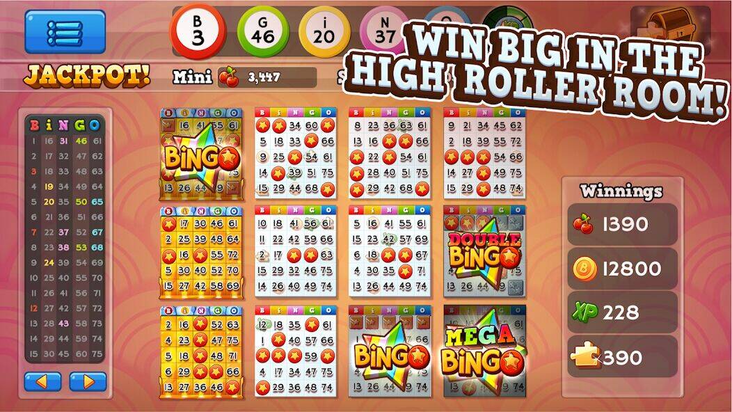 Скачать взломанную Bingo Pop - лото [Много монет] MOD apk на Андроид