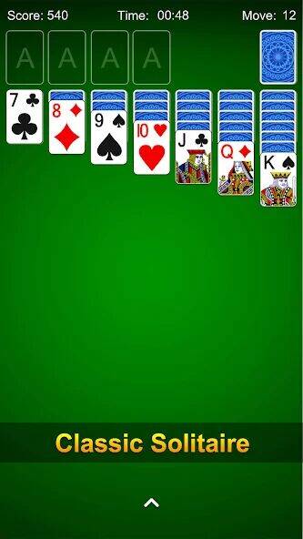 Скачать взломанную Solitaire - Classic Card Game [Много денег] MOD apk на Андроид
