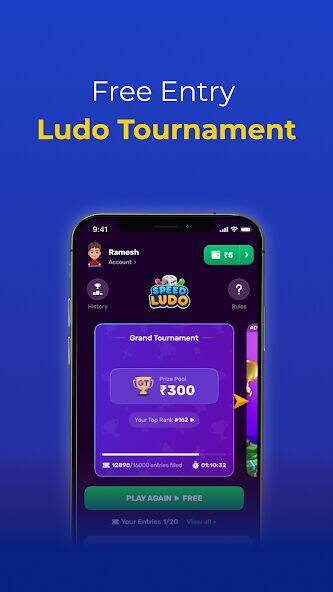 Скачать взломанную Ludo: Play Board Game Online [Много денег] MOD apk на Андроид