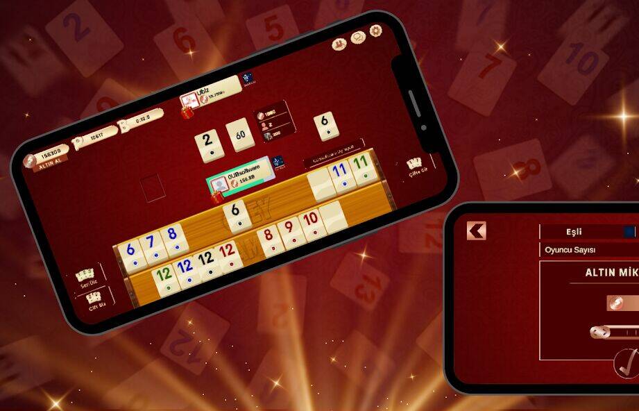 Скачать взломанную Okey Şamata [Много монет] MOD apk на Андроид