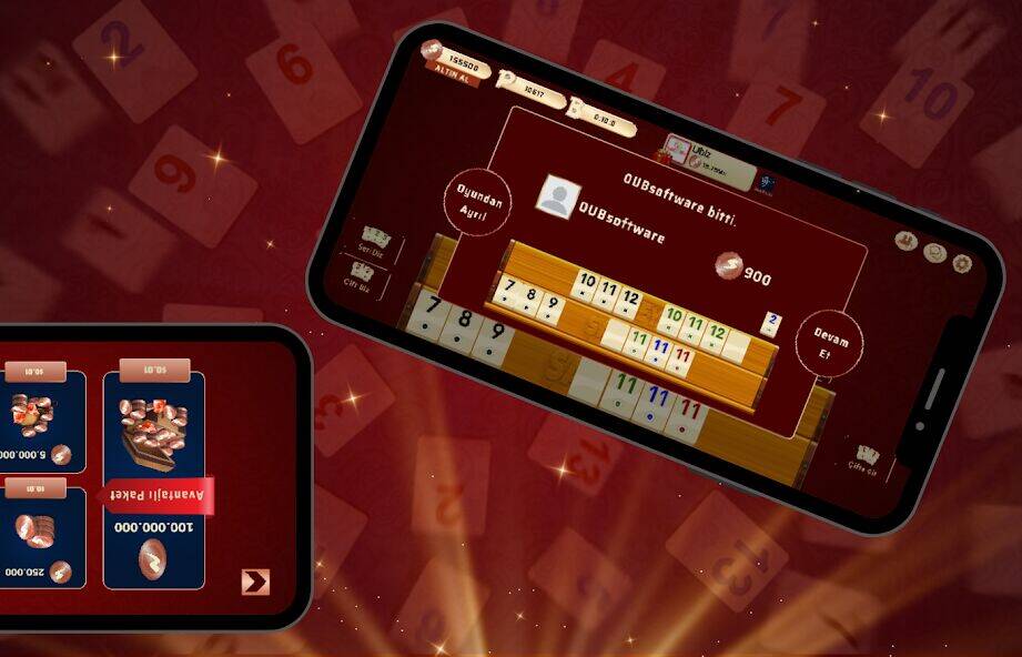 Скачать взломанную Okey Şamata [Много монет] MOD apk на Андроид