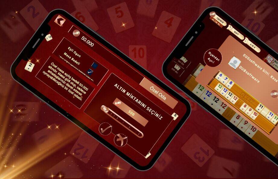 Скачать взломанную Okey Şamata [Много монет] MOD apk на Андроид