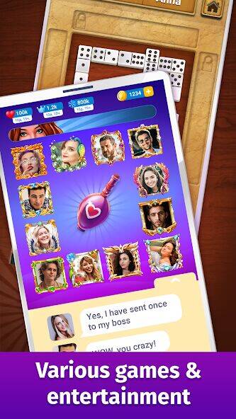 Скачать взломанную Домино: игра с голосовым чатом [Много монет] MOD apk на Андроид