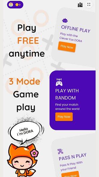 Скачать взломанную TicTacToe Online with Friend [Много монет] MOD apk на Андроид