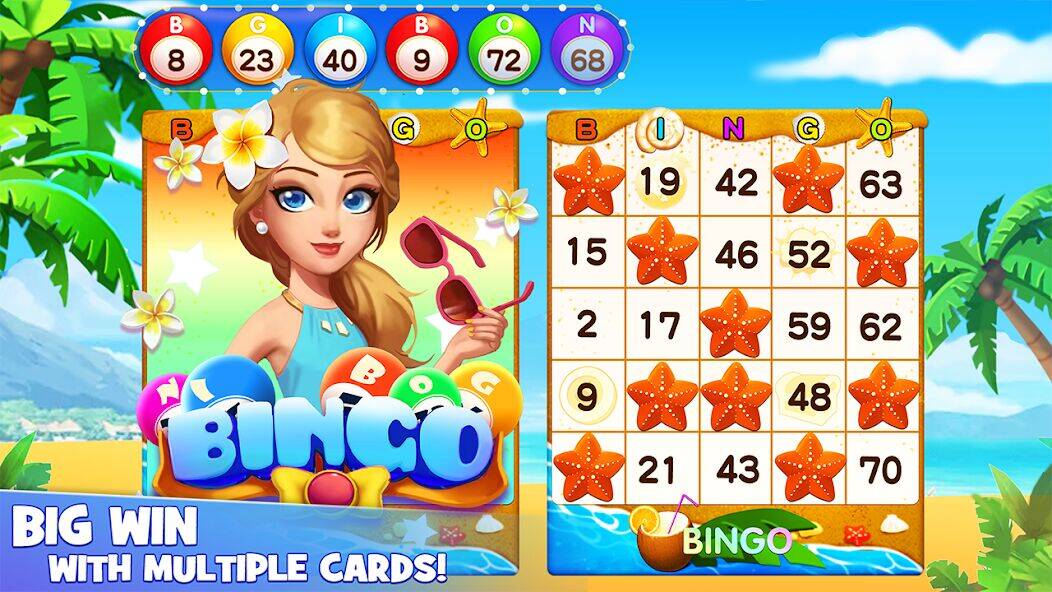 Скачать взломанную Bingo Lucky: Play Bingo Games [Мод меню] MOD apk на Андроид