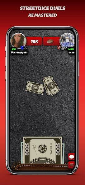 Скачать взломанную Phone Dice™ Street Dice Game [Бесплатные покупки] MOD apk на Андроид