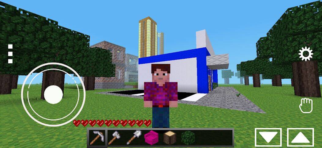 Скачать взломанную CubeCraft Adventure [Много монет] MOD apk на Андроид