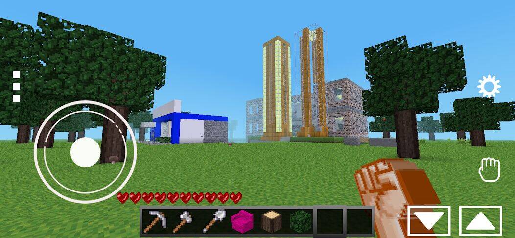 Скачать взломанную CubeCraft Adventure [Много монет] MOD apk на Андроид