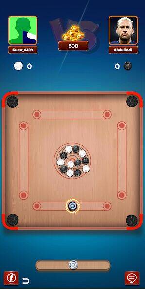Скачать взломанную Carrom Board Pool Game [Много монет] MOD apk на Андроид