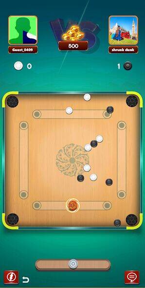 Скачать взломанную Carrom Board Pool Game [Много монет] MOD apk на Андроид