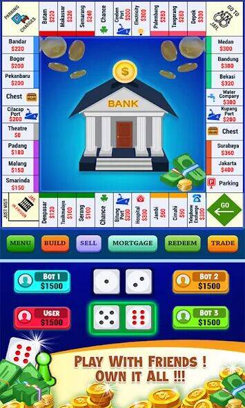 Скачать взломанную Business Game Indonesia [Много монет] MOD apk на Андроид