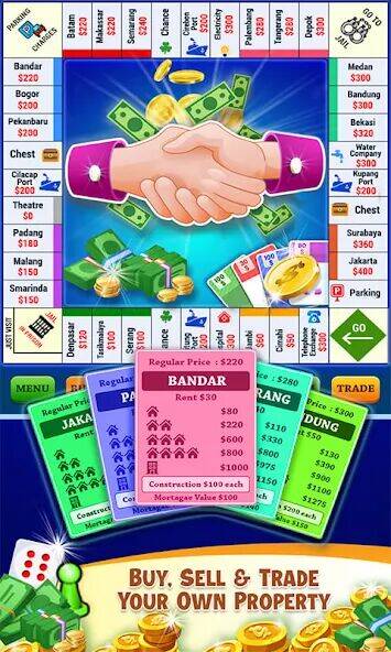 Скачать взломанную Business Game Indonesia [Много монет] MOD apk на Андроид
