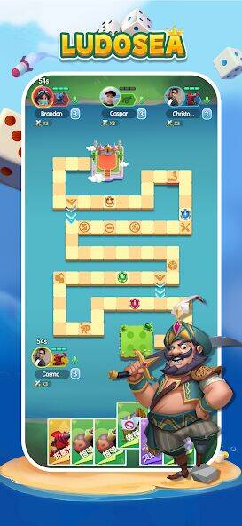 Скачать взломанную LudoSea [Бесплатные покупки] MOD apk на Андроид