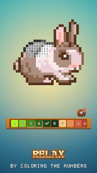 Скачать взломанную Pixel Isle: Art Coloring World [Бесплатные покупки] MOD apk на Андроид