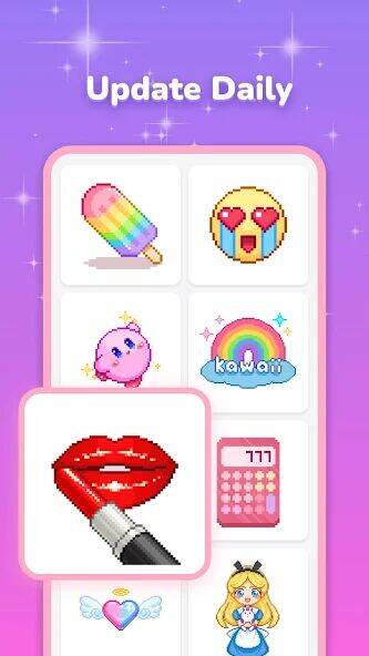 Скачать взломанную Пиксельная раскраска [Мод меню] MOD apk на Андроид