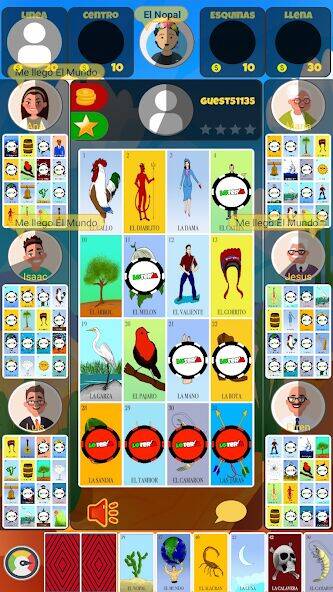 Скачать взломанную Juego de Lotería Mexicana [Бесплатные покупки] MOD apk на Андроид