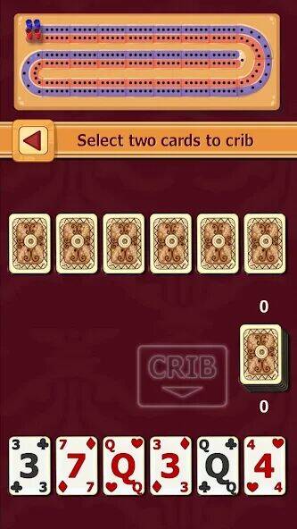 Скачать взломанную Cribbage [Много денег] MOD apk на Андроид