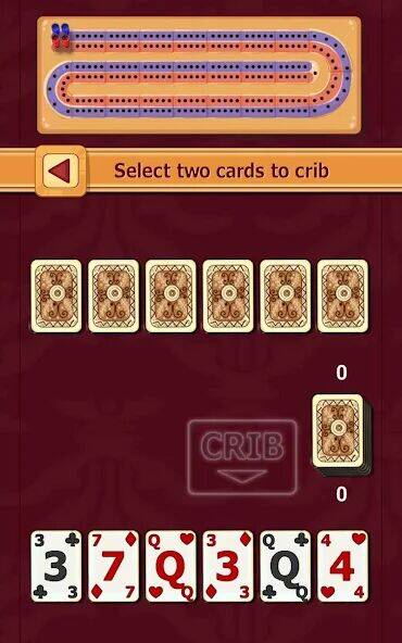 Скачать взломанную Cribbage [Много денег] MOD apk на Андроид
