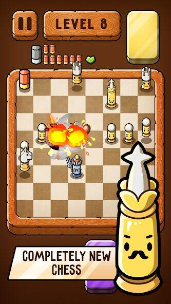 Скачать взломанную Bullet Chess: Шах и Мат [Много монет] MOD apk на Андроид