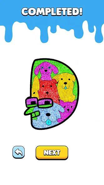 Скачать взломанную Alphabet Paint Color by Number [Много монет] MOD apk на Андроид