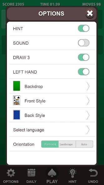 Скачать взломанную Пасьянс. [Много монет] MOD apk на Андроид