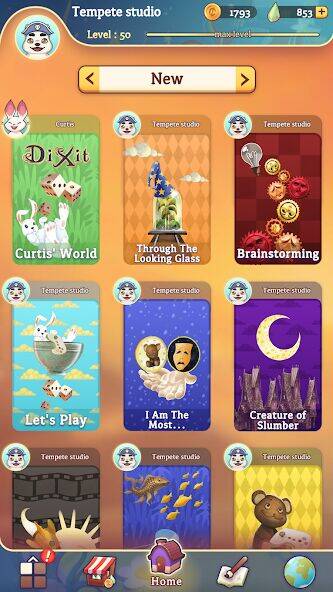 Скачать взломанную Dixit World [Много монет] MOD apk на Андроид