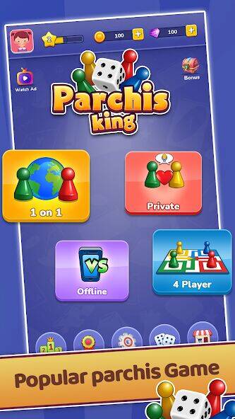 Скачать взломанную Parchís [Много монет] MOD apk на Андроид
