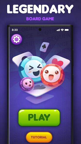 Скачать взломанную Sequence: Настольная игра [Мод меню] MOD apk на Андроид