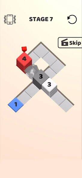Скачать взломанную Stack Cube! [Много денег] MOD apk на Андроид