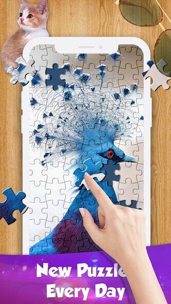 Скачать взломанную Jigsaw Go - Classic Jigsaw Puz [Много монет] MOD apk на Андроид