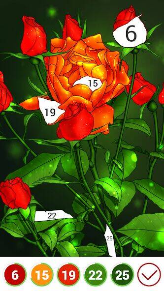 Скачать взломанную Hola Color--Coloring by Number [Бесплатные покупки] MOD apk на Андроид