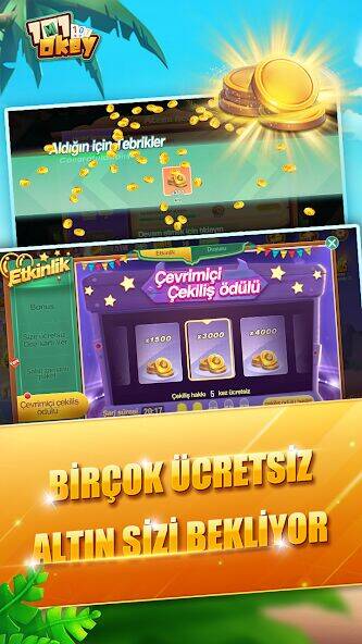 Скачать взломанную 101 Okey Mi [Много денег] MOD apk на Андроид